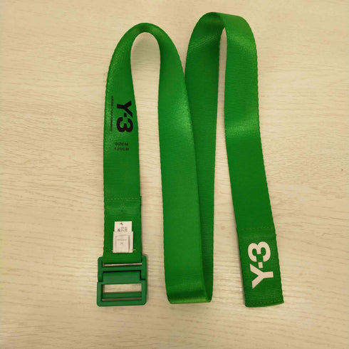 ワイスリー Y-3 CLASSIC LOGO BELT / グリーン メンズ M 1250/38MM