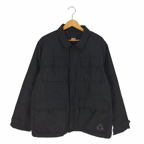 ダナキャランアクティブ DKNY ACTIVE M-65型 マジックテープ ミリタリーナイロンジャケット メンズ import:L
