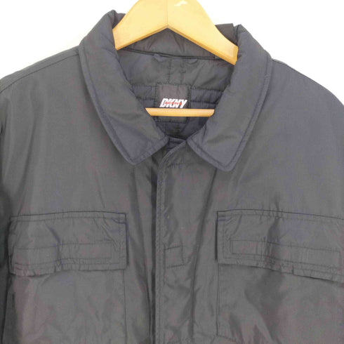 ダナキャランアクティブ DKNY ACTIVE M-65型 マジックテープ ミリタリーナイロンジャケット メンズ import:L