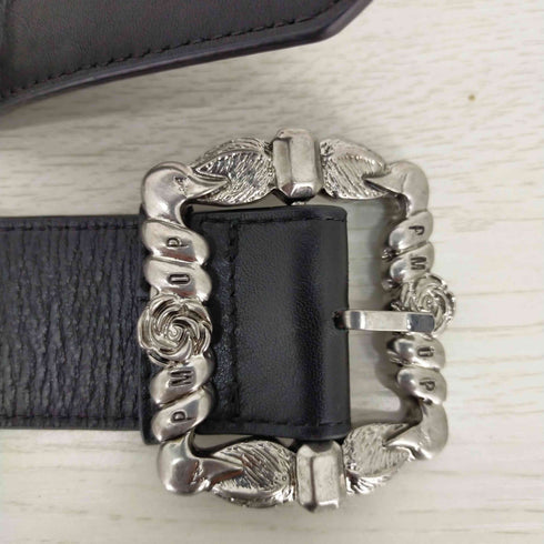 パメオポーズ Pameo Pose swan lake bangle 2個セット バラ ローズ 薔薇 レザー ベルト バングル ブレスレット レディース ONE SIZE