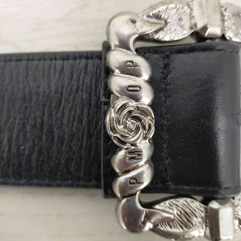 パメオポーズ Pameo Pose swan lake bangle 2個セット バラ ローズ 薔薇 レザー ベルト バングル ブレスレット レディース ONE SIZE
