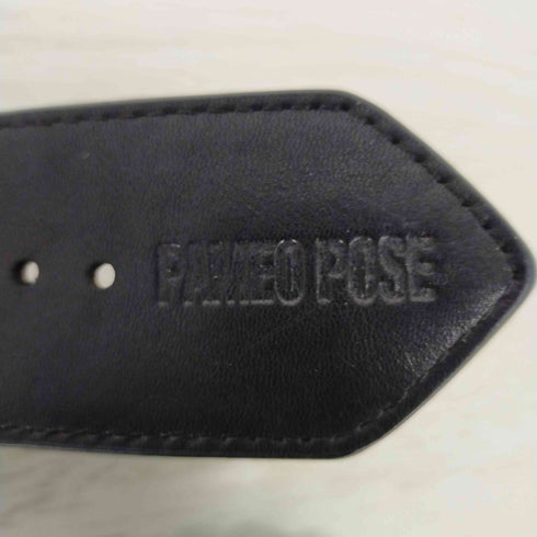 パメオポーズ Pameo Pose swan lake bangle 2個セット バラ ローズ 薔薇 レザー ベルト バングル ブレスレット レディース ONE SIZE