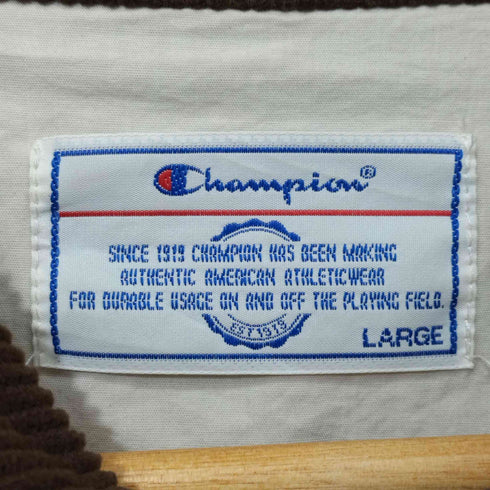 チャンピオン Champion スナップボタン コーチジャケット コーデュロイジャケット メンズ JPN:L