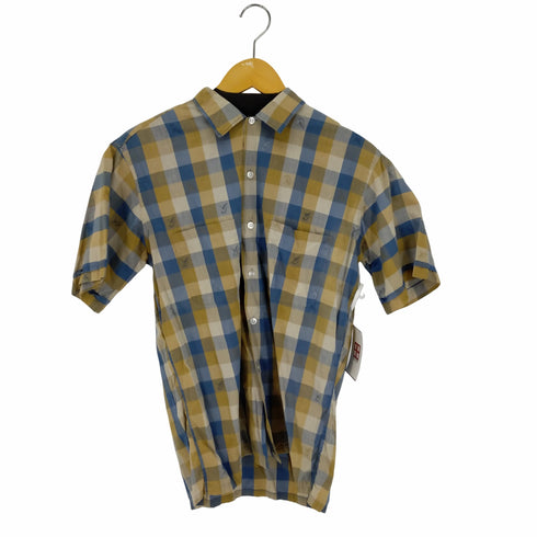 filene's men's store 両胸ポケットボックスS/Sチェックシャツ メンズ JPN:M