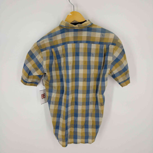 filene's men's store 両胸ポケットボックスS/Sチェックシャツ メンズ JPN:M