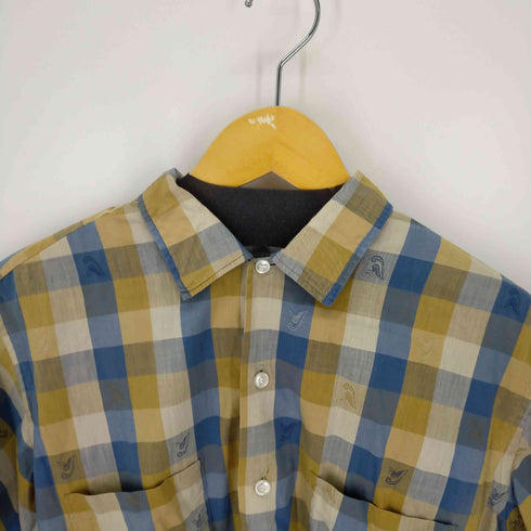 filene's men's store 両胸ポケットボックスS/Sチェックシャツ メンズ JPN:M