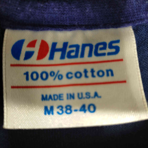 ヘインズ Hanes 80s シングルステッチ プリントTシャツ メンズ M 38-40