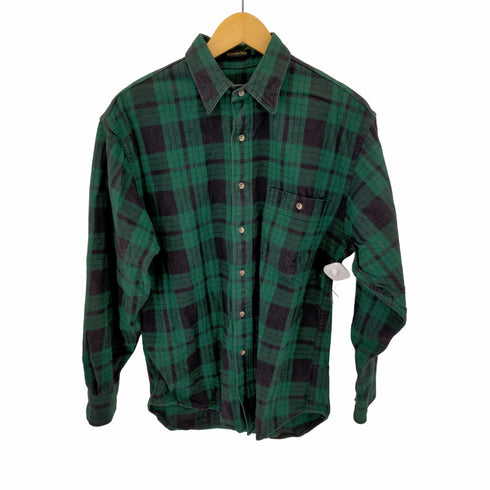 エディーバウアー Eddie Bauer 90S 黒タグ バッファローチェックシャツ L/S メンズ JPN:M