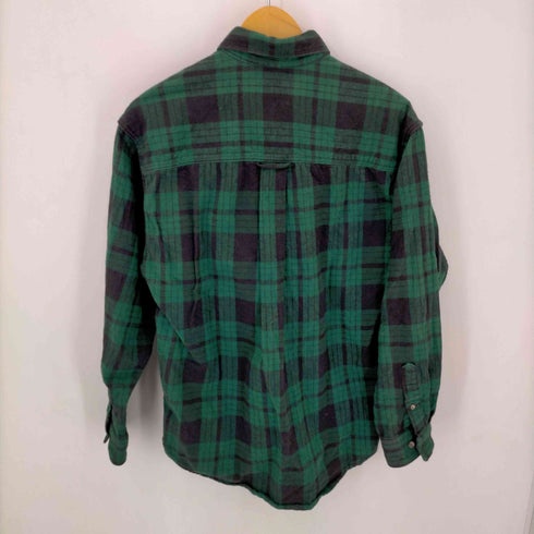エディーバウアー Eddie Bauer 90S 黒タグ バッファローチェックシャツ L/S メンズ JPN:M