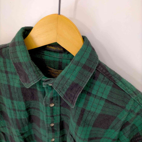 エディーバウアー Eddie Bauer 90S 黒タグ バッファローチェックシャツ L/S メンズ JPN:M