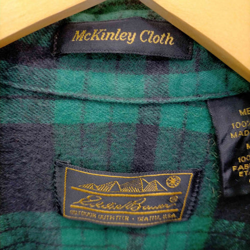 エディーバウアー Eddie Bauer 90S 黒タグ バッファローチェックシャツ L/S メンズ JPN:M