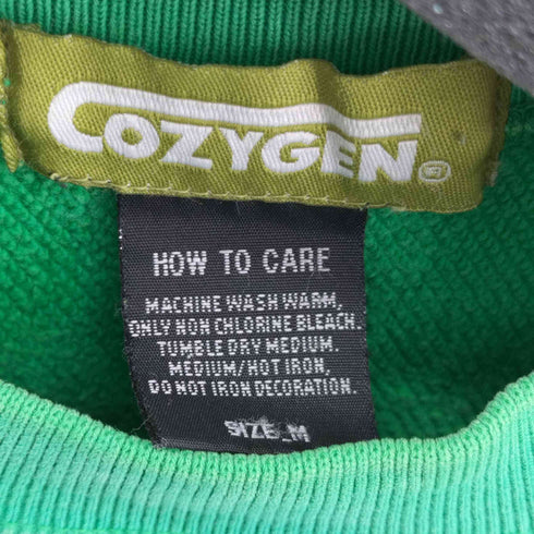 COZYGEN プリント クルーネックスウェット メンズ JPN:M