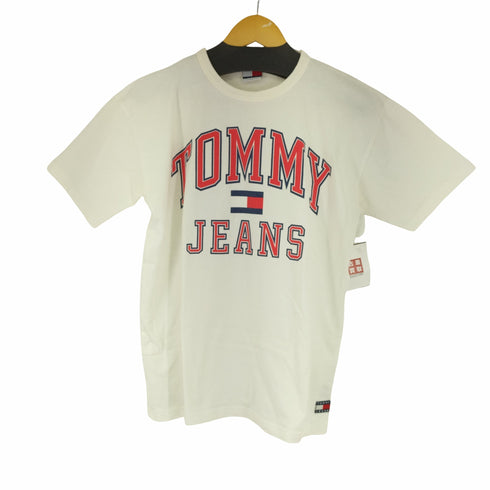 トミージーンズ tommy jeans ロゴプリント クルーネックS/Sカットソー メンズ JPN:S