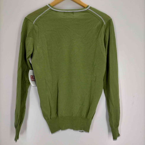 エポカウォモ Epoca uomo Vネック コットンニット メンズ EUR:46