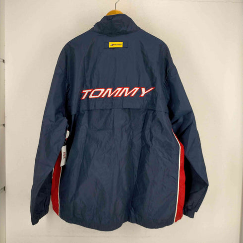 トミーヒルフィガー TOMMY HILFIGER 90S ATHLETICS 背面ロゴ刺繍 オーバーサイズ ナイロンブルゾン メンズ import:XXL