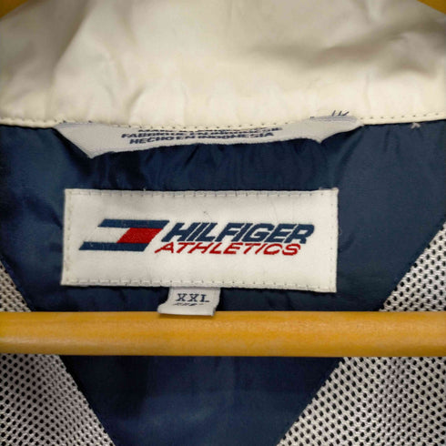 トミーヒルフィガー TOMMY HILFIGER 90S ATHLETICS 背面ロゴ刺繍 オーバーサイズ ナイロンブルゾン メンズ import:XXL