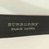バーバリーブラックレーベル BURBERRY BLACK LABEL レザーベルト メンズ