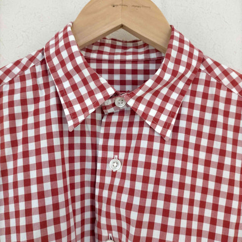 ポータークラシック PORTER CLASSIC ROLL UP GINGHAM CHECK SHIRT メンズ JPN:XS