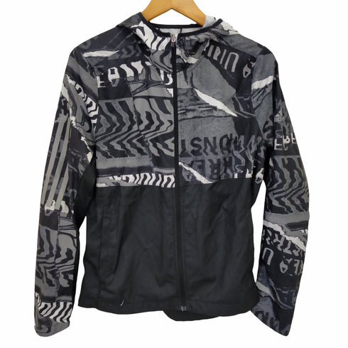 アディダス adidas OWN THE RUN グラフィックジャケット レディース import:L