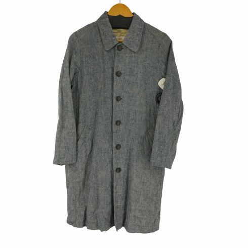 ネストローブ nest Robe リネン ステンカラーコート メンズ