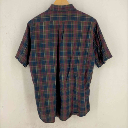 バギー THE BAGGY チェック柄 ボタンダウン半袖シャツ メンズ JPN:L