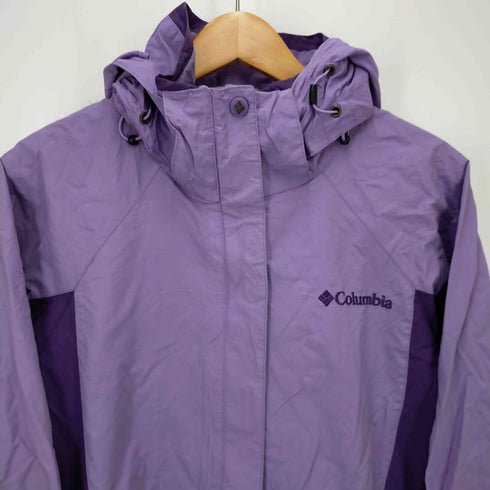 コロンビア Columbia ジップアップナイロンジャケット レディース import:M