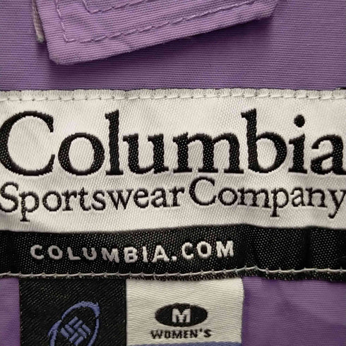 コロンビア Columbia ジップアップナイロンジャケット レディース import:M