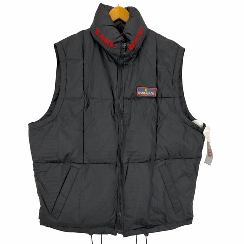 カールカナイ Karl Kani 90S OUTERWEAR オーバーサイズ ロゴパッチ 中綿ベスト メンズ import:XL
