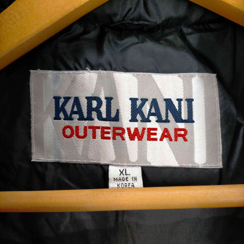 カールカナイ Karl Kani 90S OUTERWEAR オーバーサイズ ロゴパッチ 中綿ベスト メンズ import:XL