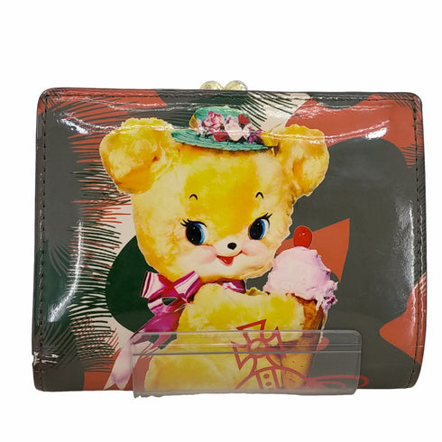 ヴィヴィアンウエストウッド Vivienne Westwood クリーピーベア 二つ折り財布 レディース
