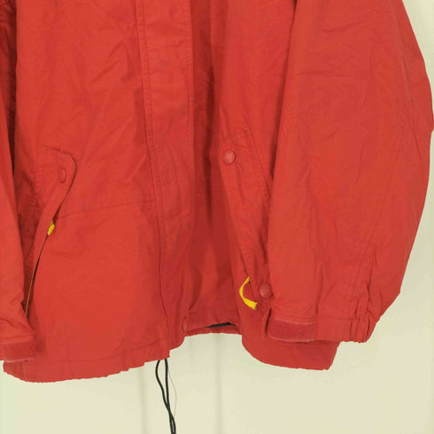 エディーバウアー Eddie Bauer 80-90S 黒タグ後期 ジップアップ ゴアテックス ナイロン ジャケット GORE TEX 裾 ドローコード メンズ import:M
