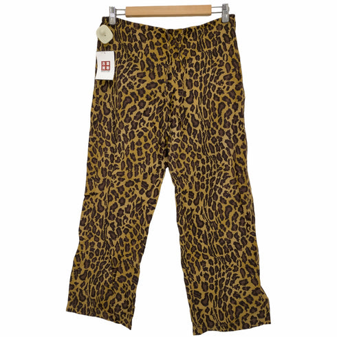 ローレンラルフローレン LAUREN RALPH LAUREN レオパード パジャマパンツ レディース S