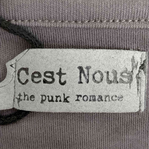 CEST NOUS Y2K レイヤード パンクカットソー レディース