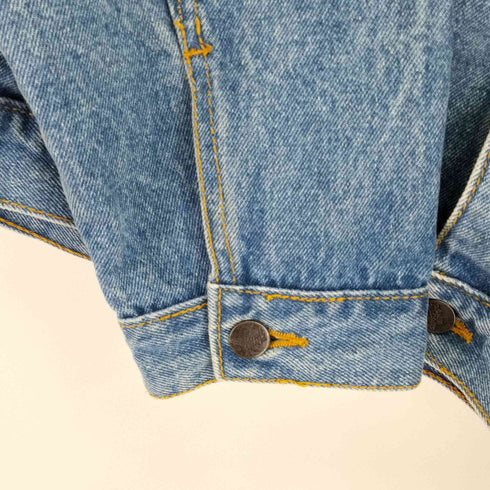 プラネットハリウッド PLANET HOLLYWOOD 90S 両面刺繍デザイン デニムジャケット レディース import:L