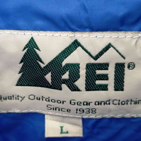 REI ジップアップナイロンアノラックパーカー メンズ import:L