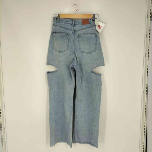 チコ chico サイドスリットダメージデニムパンツ レディース JPN:1