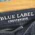 ブルーレーベルクレストブリッジ BLUE LABEL CRESTBRIDGE 5ポケット ワイドデニムパンツ レディース EUR:36