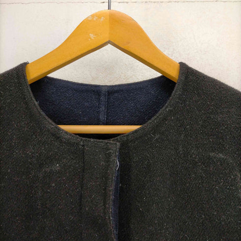 ユニクロ UNIQLO ダブルフェイスノーカラーコート レディース JPN:S