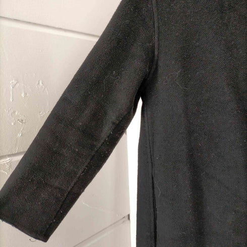 ユニクロ UNIQLO ダブルフェイスノーカラーコート レディース JPN:S