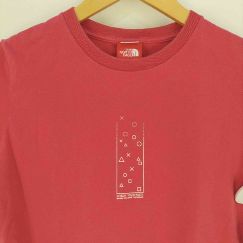 ザノースフェイス THE NORTH FACE フロントロゴプリント クルーネックTシャツ レディース import:M