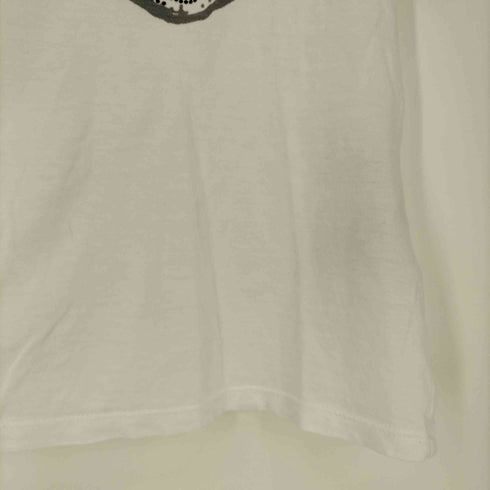 マックスアンドコー MAX & CO. トルコ製 3D自転車プリント フレンチスリーブUネックTシャツ レディース import:S