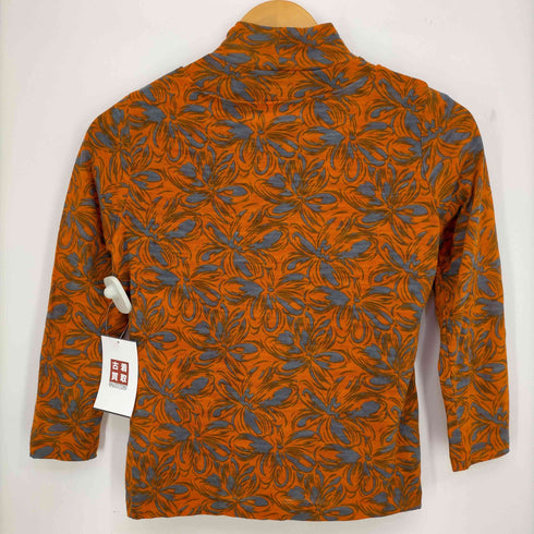ヨウジヤマモトプリュスノアール YOHJI YAMAMOTO NOIR 花柄 ウールノーカラーカーディガン アンサンブル レディース JPN:3
