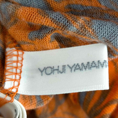 ヨウジヤマモトプリュスノアール YOHJI YAMAMOTO NOIR 花柄 ウールノーカラーカーディガン アンサンブル レディース JPN:3