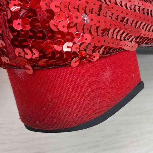 ジュンヤワタナベコムデギャルソンマンピンク JUNYA WATANABE COMME des GARCONS MAN PINK スパンコールパンプス レディース JPN:S