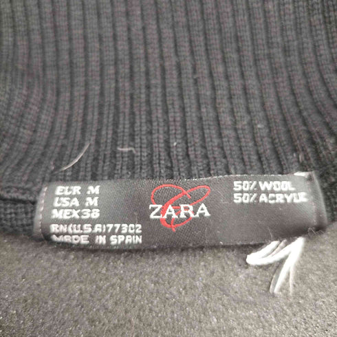 ザラ ZARA ドライバーズニット メンズ import:M