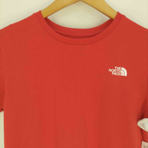 ザノースフェイス THE NORTH FACE S/S Backside Square Logo Tee ショートスリーブバックサイドスクエアロゴティー レディース import:M