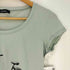 マックスアンドコー MAX & CO. トルコ製 3D自転車プリント フレンチスリーブUネックTシャツ レディース import:S
