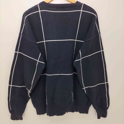 ノーティカ NAUTICA 刺繍ロゴ 長袖ニット オーバーサイズニット メンズ JPN:L