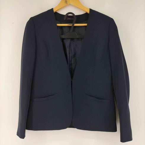 Plunenie ノーカラーテーラードセットアップ レディース M