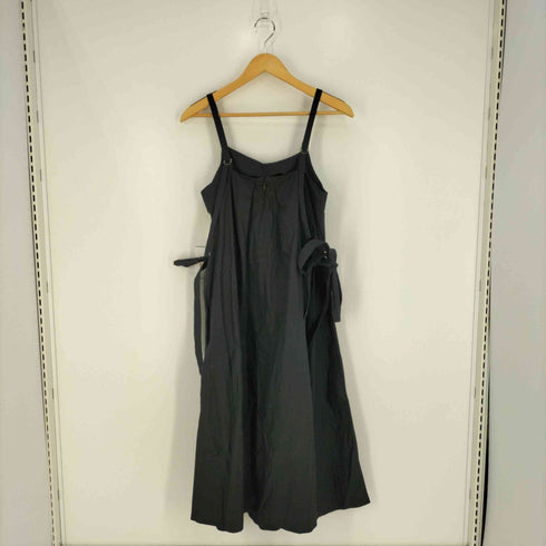 レイビームス Ray BEAMS サイドスリットサロペットワンピース レディース